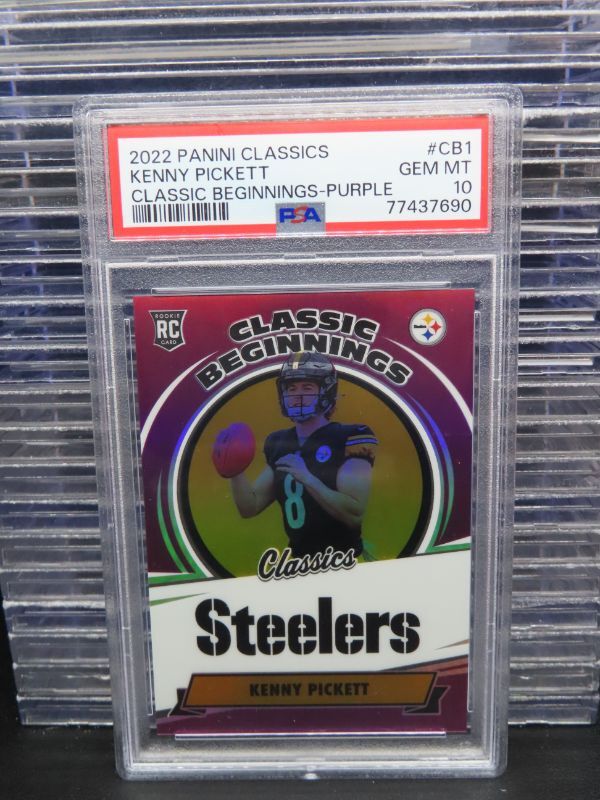 Kenny Pickett Panini Classics Classic Beginnings #CB1 Purple