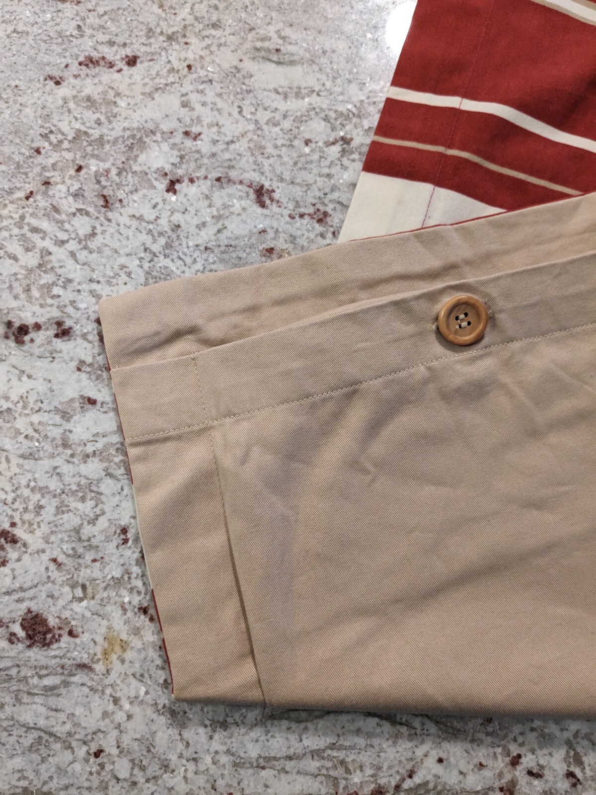 Wayfair, Chenab One 2 Euro Shams 100% Cotton Pillow Striped Red Cream Holiday