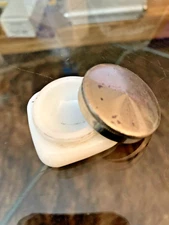 Vintage L Reusche & Co New York - Elarco Gold Paste Container