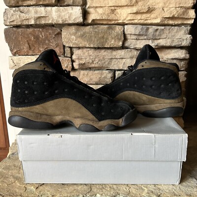 Size 11 - Jordan 13 Retro Olive 2018 | eBay display picture 3