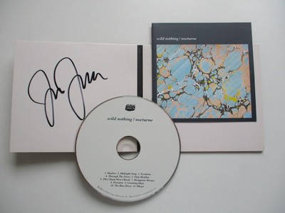 WILD NOTHING - SELTENE HANDSIGNIERTE CD - NOCTURNE - HANDSIGNIERT VON JACK TATUM