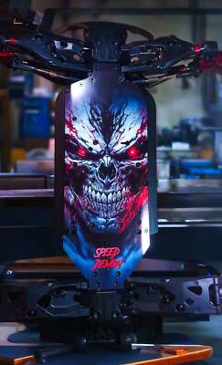 KRATON 8S EXB V1&V2 ''SPEED DEMON'' Chassis Protector Skin