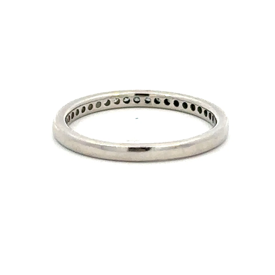 Banda de diamantes Hearts On Fire platino PT950 firma tamaño 5,50 - J034 Foto 4 de 4