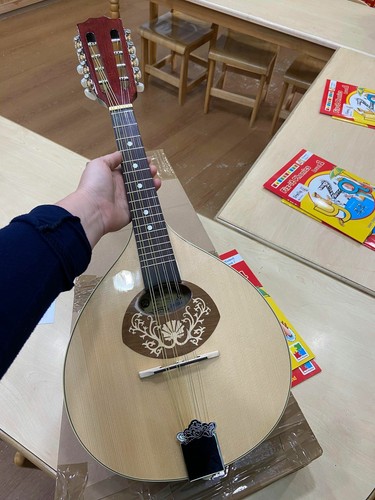 Portuguese Mandolin I Solid Wood Made by HORA Romania for sale
