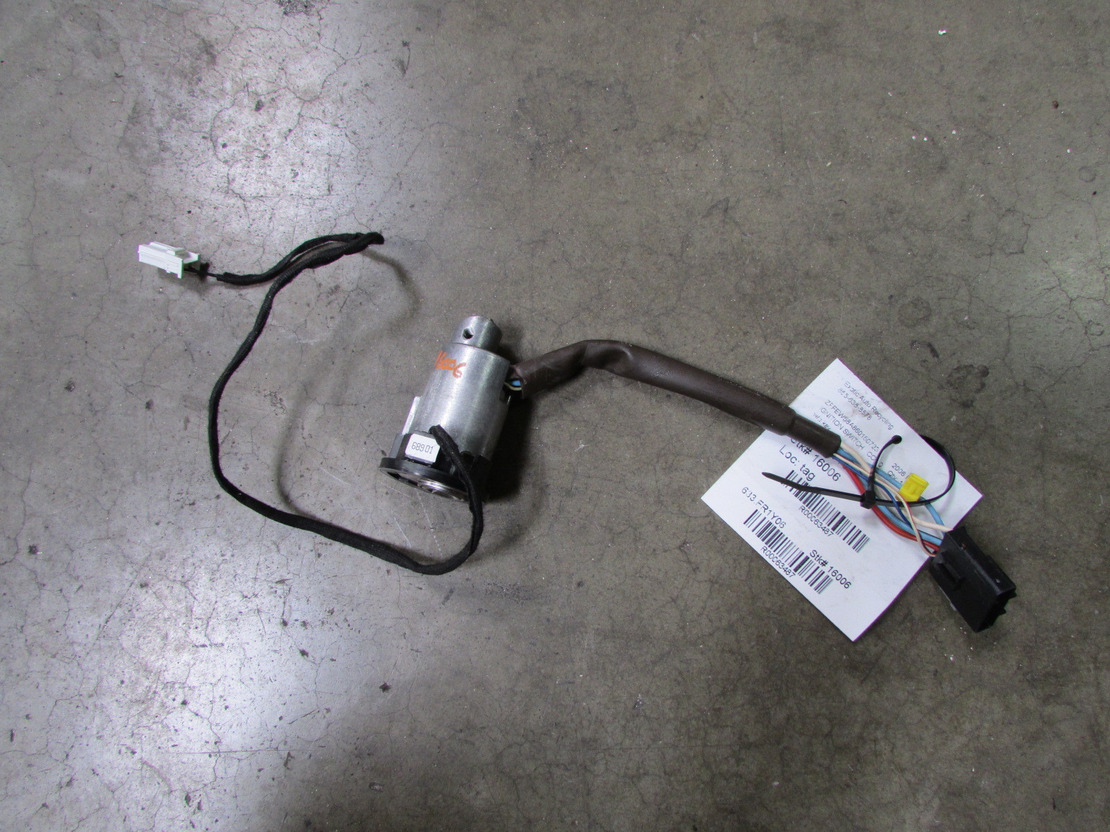 Ferrari F430, Ignition Switch, Without Key, Used, P/N 213632