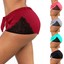 thumbnail 2 - Women's Sports Yoga Shorts Lace Patchwork Stretchy Gym Butt Lift Hot Pants 