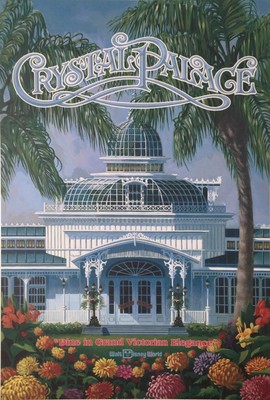 Disney Parks Attraction Poster 12x18 Unframed - Crystal Palace