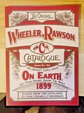 Wheeler Rawson Catalogue Game Book Collectible  Gift