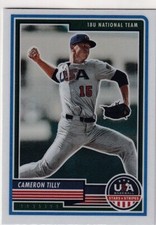 2023 USA BASEBALL RC CAMERON TILLY STRIPES BASEBALL ROOKIE #-784