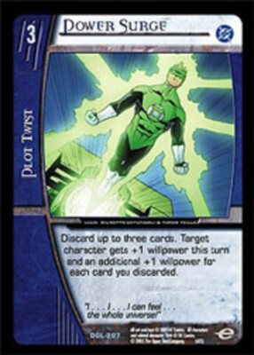 VS System: Power Surge - Foil [Played] DC Green Lantern Corps TCG CCG Classic Ma