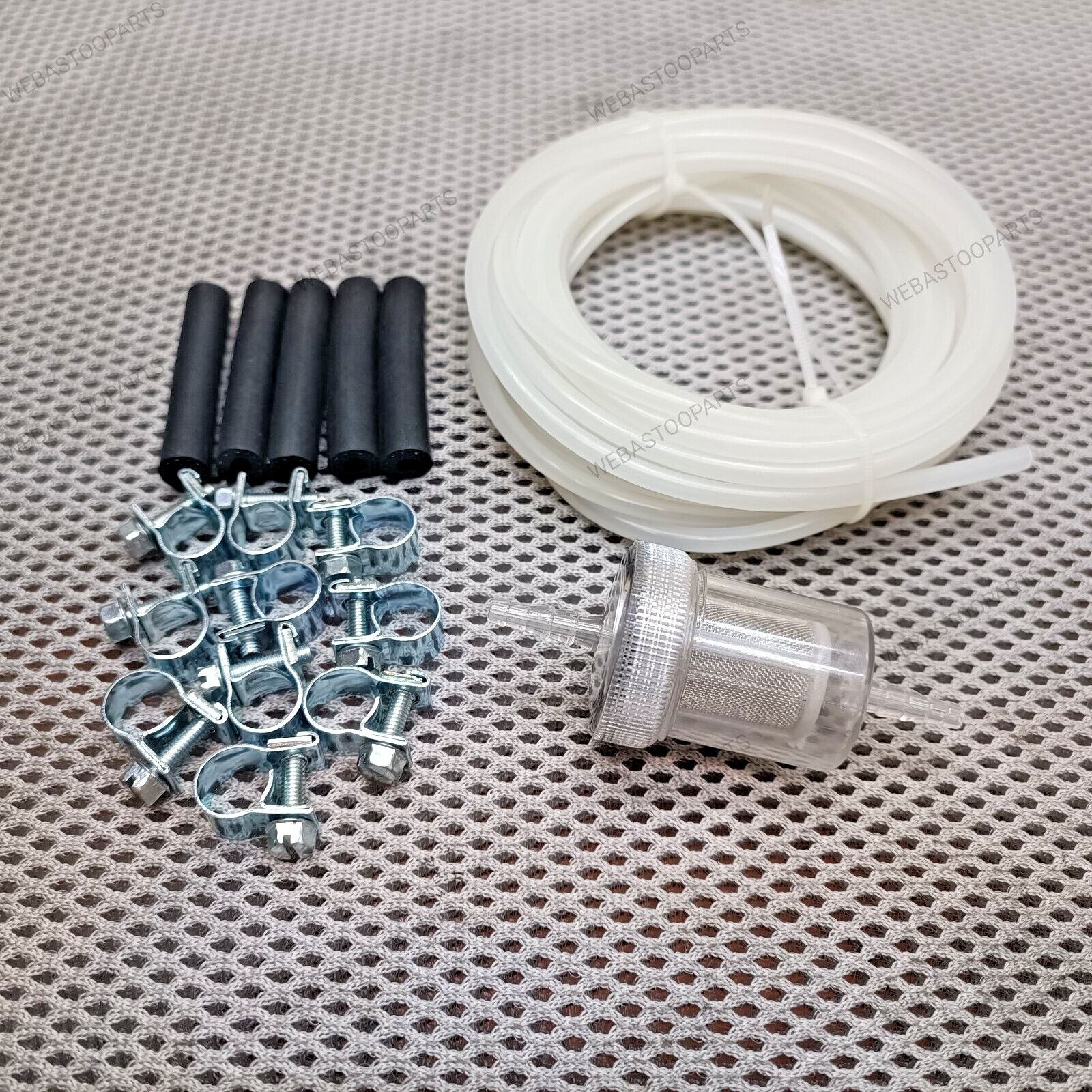 Webasto Eberspacher Plastic Fuel Lines With Fuel Filter 5m length 2.3mm ID