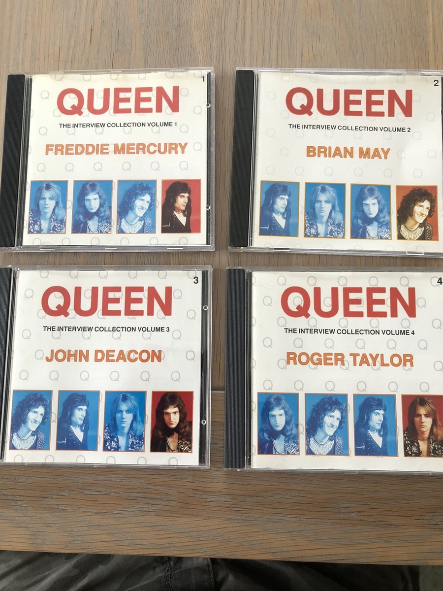 QUEEN SINGLES COLLECTION Vol.1〜Vol.4 Queen Interview Disc Cd Set