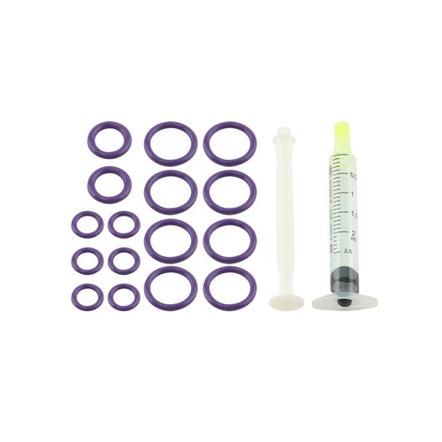 134a Air Conditioning A/C AC Hose Kit W/ Fittings Drier Universal Returned - Picture 7 of 14