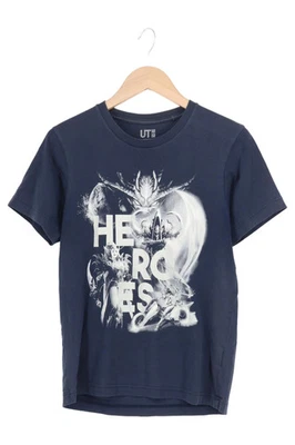 Uniqlo T-shirt Homme Bleu Streetwear Graphique Super-héros (INT S) - Photo 1/4