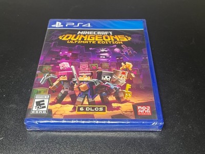 Minecraft Dungeons Ultimate Edition PlayStation 4 PS4  Fast Shipping Sealed