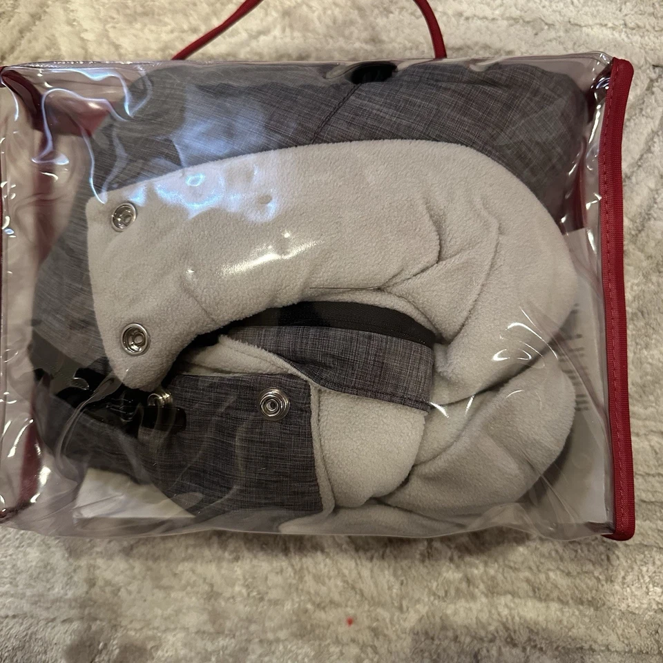 Peg Perego Primo Viaggio Iglú Cubierta Gris Claro Invierno Pesado Asiento Cochecito Foto 4 de 4