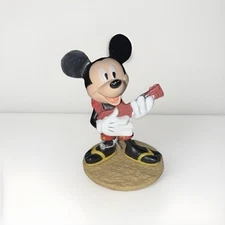 Decopac Mickey Mouse with Banjo Luau Cake Topper Figure Toy EUC