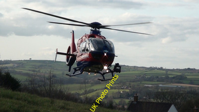 Foto 6x4 Tiverton: Devon Air Ambulance Tiverton\/SS9512 The Devon Air A c2016