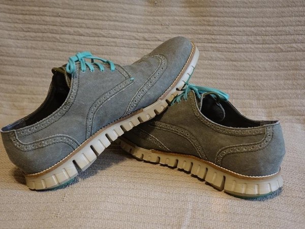 Men Cole Haan Heels Khaki Textile 44