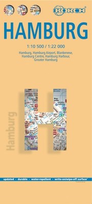 Hamburg, Borch Map: Hamburg, Hamburg Airport, Blankenese, Hamburg Centre,