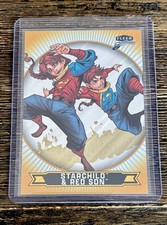 2025 Fleer Brilliants Superman Golden Flight #29 Starchild and Red Son 21/24