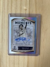 Filippo Inzaghi Auto /100 Topps Finest 2023 AC Milan MGC 10 Gemme Mint Moments UCL