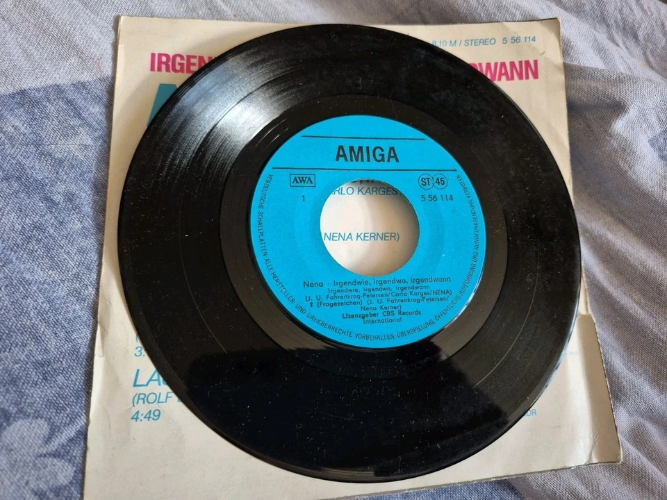 Nena - Irgendwie, Irgendwo, Irgendwann (EP Vinylsingle/DDR Pressung) - Bild 3 von 3