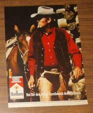 Seltene Werbung MARLBORO - Hol Dir den vollen Geschmack von Marlboro 1981