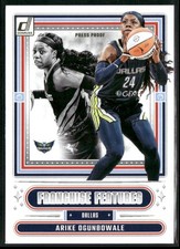 2025 Donruss WNBA #3 Arike Ogunbowale Franchise Features Press Proof