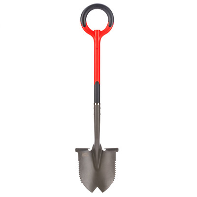 Root Slayer 22211 Round Head Garden Shovel For Digging Soil And Landscaping