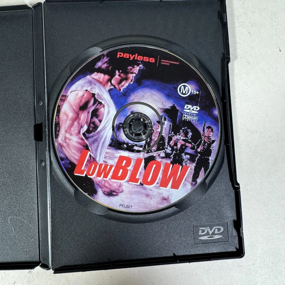 Low Blow DVD - Leo Fong - Cameron Mitchell - Region 4 Cult Classic Free AU Post - Image 4 of 4