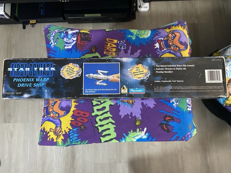 STAR TREK PRIMER CONTACTO PHOENIX WARP DRIVE SHIP PLAYMATES 16147 COLECCIONISTA NUEVO Foto 4 de 4