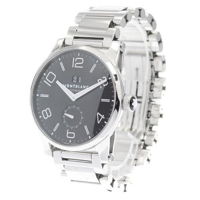 MONTBLANC TIMEWALKER 7071 42mm SS Black #C8924