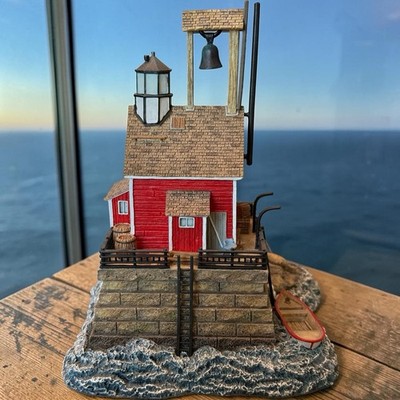 Harbour Lights Mussel Bed Shoal Lighthouse Rhode Island #555 NIB