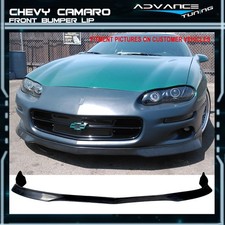Fits 98-02 Chevy Camaro 2-door Evo Style Unpainted Front Bumper Lip Spoiler Pu Fits 98-02 Chevy Camaro 2-door Evo Style Unpainted Front Bumper Lip Spoiler Pu
