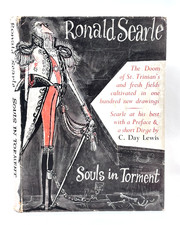 Souls in Torment by Ronald Searle 1953 Hardback 2nd Imp. Hardcover Dust Jacket