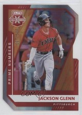 2021 Panini Elite Extra Edition Prime Numbers A Die-Cut 67/105 Jackson Glenn 0g4