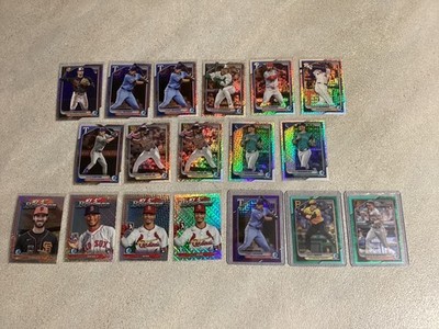 2024 Bowman Chrome - Mojo Refractor - Inserts - # d (Pick Your Card)