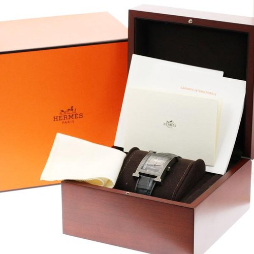 Hermes Heure H HH5.841ｃ 31mm Ti Gray Dial Automatic Watch #C37...
