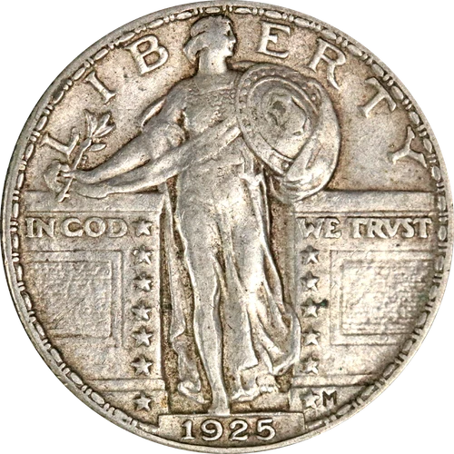 1925-P Standing Liberty Quarter - Choice+