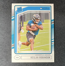 Panini Donruss 2024 Keilan Robinson Jaguars Rated Rookie #385 Football Card. rookie card picture