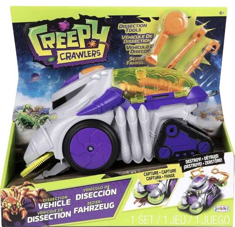 NIB Creepy Crawlers Dissection Vehicle Age 6+ JAKKS Hot Wheel Matchbox Grave Wow
