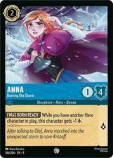4x Anna - Braving the Storm - 146/204 - Common NM-Mint Disney Lorcana: Fabled Lo