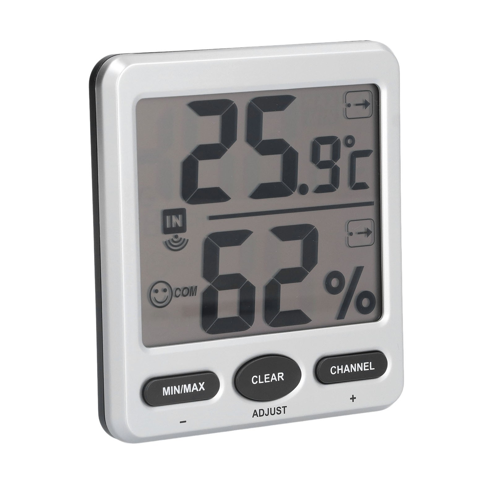 Wireless Thermometer Hygrometer Digital Temperature Humidity Monitor For Indoor