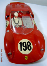 Strombecker Ferrari 365 1/24 scale slot car #198 Bandini- beautiful condition