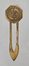 Boy Scout Copper Bookmark - National Council New York City