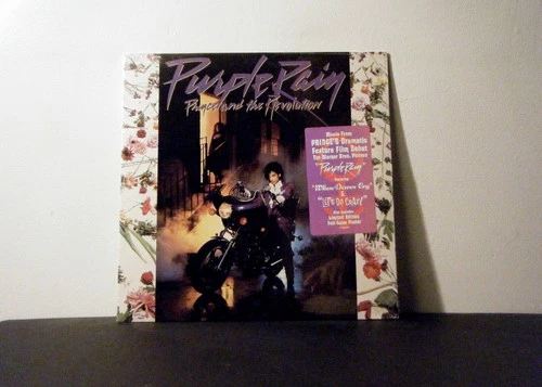 PRINCE LP Purple Rain 1984  Warner Brothers Orig. Poster  vinyl SEALED!