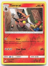Team Up Torracat 21/181 NM Pokemon Reverse Holo Uncommon Tcg Card