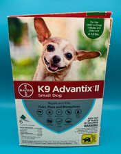 K9 Advantix II Topical Flea Treatment Under 10 lbs. 6-Pack