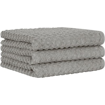 Cawö Handtücher Pure Elements 6510 metal - 735 Grau NEU & OVP